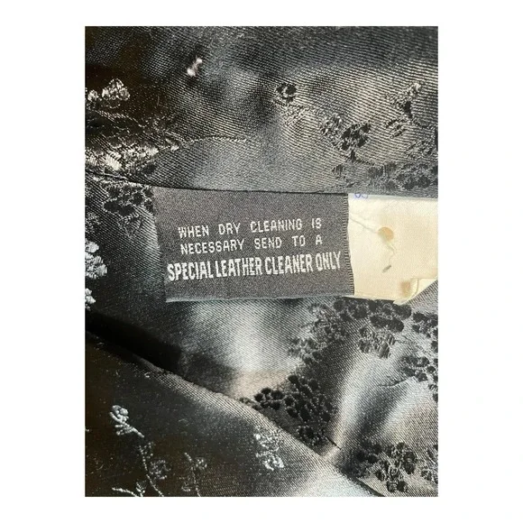 Vintage Maxima Wilsons Leather Jacket Black Size Large - Picture 6 of 6